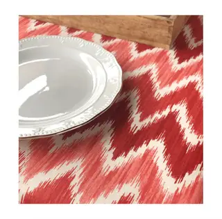 Mantel antimanchas Andratx de hule resinado en color Andraxt Rojo