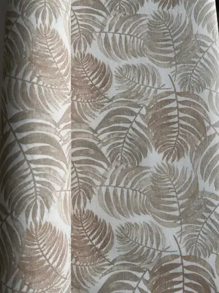 Mantel antimanchas Barbados de hule resinado en color Beige