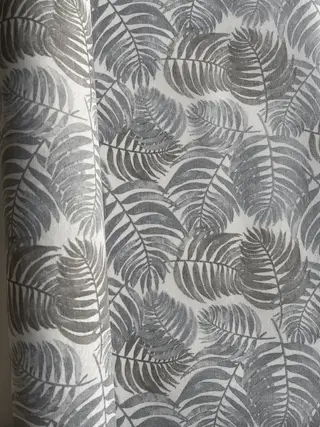 Mantel antimanchas Barbados de hule resinado en color Gris