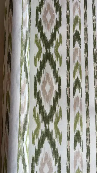 Mantel antimanchas Ibiza de hule resinado en color Verde Oliva