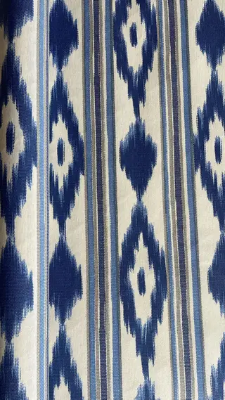 Mantel antimanchas Mallorquina de hule resinado en color Azul Gris