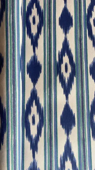 Mantel antimanchas Mallorquina de hule resinado en color Azul Turquesa